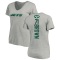 Women's Duane Brown Backer V-Neck T-Shirt - Ash