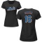Women's Dwight Gooden Name & Number T-Shirt - Black