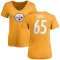 Women's Dylan Cook Name & Number Slim Fit T-Shirt - Gold