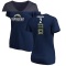 Women's Easton Stick Backer T-Shirt - Navy