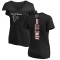Women's Eddie Goldman Backer Slim Fit T-Shirt - Black