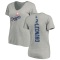 Women's Eddys Leonard Backer Slim Fit T-Shirt - Ash