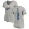 Women's Eddys Leonard Backer Slim Fit T-Shirt - Ash