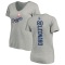 Women's Eddys Leonard Backer Slim Fit T-Shirt - Ash