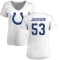 Women's Edwin Jackson Name & Number Slim Fit T-Shirt - White