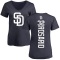 Women's Eguy Rosario Backer Slim Fit T-Shirt - Navy