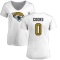 Women's Elijah Cooks Name & Number Slim Fit T-Shirt - White