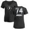 Women's Eloy Jimenez Midnight Mascot V-Neck T-Shirt - Black