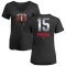 Women's Emilio Pagan Midnight Mascot V-Neck T-Shirt - Black