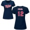 Women's Emilio Pagan Name & Number T-Shirt - Navy