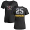 Women's Endy Rodriguez Midnight Mascot V-Neck T-Shirt - Black