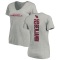 Women's Eno Benjamin Backer V-Neck T-Shirt - Ash