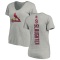 Women's Enos Slaughter Backer Slim Fit T-Shirt - Ash