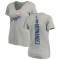 Women's Enrique Hernandez Backer Slim Fit T-Shirt - Ash