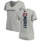 Women's Eric Murray Backer V-Neck T-Shirt - Ash