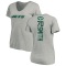 Women's Eric Smith Backer V-Neck T-Shirt - Ash