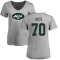 Women's Eric Smith Name & Number Slim Fit T-Shirt - Ash