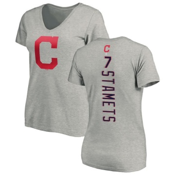 Women's Eric Stamets Backer Slim Fit T-Shirt - Ash