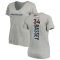 Women's Essang Bassey Backer V-Neck T-Shirt - Ash