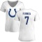 Women's Ethan Fernea Name & Number Slim Fit T-Shirt - White