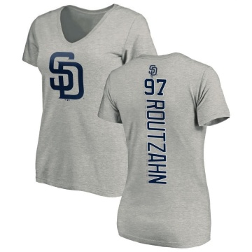 Women's Ethan Routzahn Backer Slim Fit T-Shirt - Ash