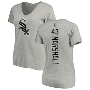 Women's Evan Marshall Backer Slim Fit T-Shirt - Ash
