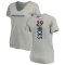 Women's Faion Hicks Backer V-Neck T-Shirt - Ash