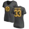 Women's Fitzgerald Toussaint One Color T-Shirt - Ash