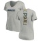 Women's Foster Sarell Name & Number Slim Fit V-Neck T-ShirtHeather - Gray