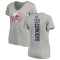Women's Franchy Cordero Backer Slim Fit T-Shirt - Ash