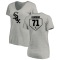 Women's Franklin German RBI Slim Fit V-Neck T-Shirt - Heathered Gray