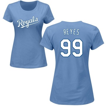 Women's Franmil Reyes Name & Number T-Shirt - Light Blue