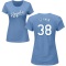 Women's Freddy Fermin Name & Number T-Shirt - Light Blue