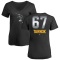 Women's Freddy Tarnok Midnight Mascot V-Neck T-Shirt - Black
