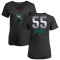 Women's Gabe Speier Midnight Mascot V-Neck T-Shirt - Black