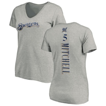 Women's Garrett Mitchell Backer Slim Fit T-Shirt - Ash