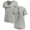 Women's Garrett Mitchell Backer Slim Fit T-Shirt - Ash