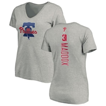 Women's Garry Maddox Backer Slim Fit T-Shirt - Ash
