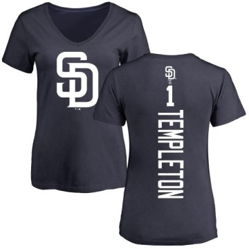 Women's Garry Templeton Backer Slim Fit T-Shirt - Navy