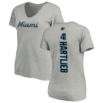 Women's Geoff Hartlieb Backer Slim Fit T-Shirt - Ash
