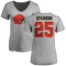 Women's George Atkinson Name & Number Slim Fit T-Shirt - Ash