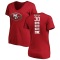 Women's George Odum Backer Slim Fit T-Shirt - Red