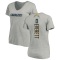 Women's Gerald Everett Name & Number Slim Fit V-Neck T-ShirtHeather - Gray