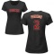 Women's Geraldo Perdomo Name & Number T-Shirt - Black