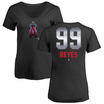 Women's Gerardo Reyes Midnight Mascot V-Neck T-Shirt - Black