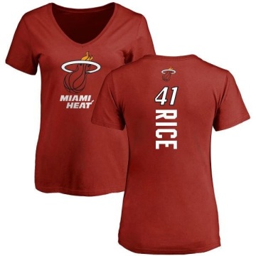 Women's Glen Rice Cardinal Backer T-Shirt -