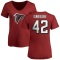 Women's Godwin Igwebuike Name & Number Slim Fit T-Shirt - Red