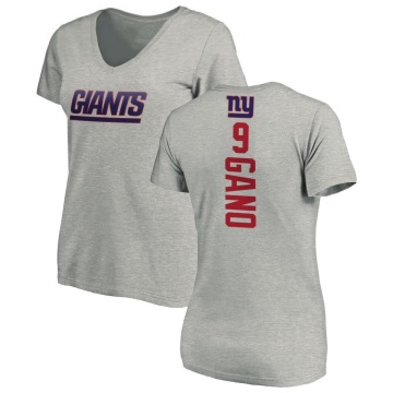 Women's Graham Gano Backer V-Neck T-Shirt - Ash