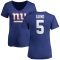 Women's Graham Gano Name & Number Slim Fit T-Shirt - Royal
