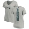 Women's Grant Calcaterra Backer V-Neck T-Shirt - Ash